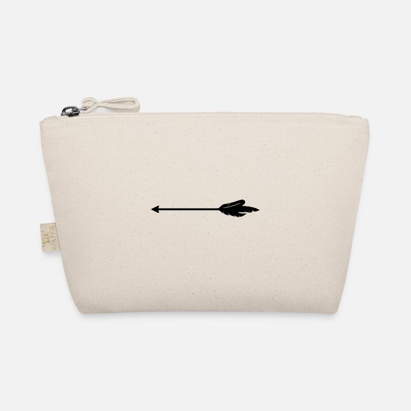 Arrow Icon Organic Pouch