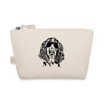 SPRINGER SPANIEL cool sunglasses dogs Wilsigns - Organic Pouch - nature - Front