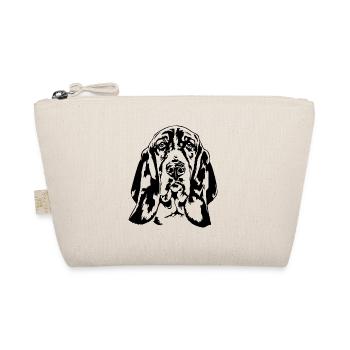BASSET HOUND Chien Portrait Chien Portrait Wilsigns - Trousse biologique - nature - Devant