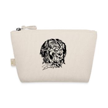 BRIARD Dog Dogs Dog Portrait Pedigree Dog Wilsigns - Organic Pouch - nature - Front
