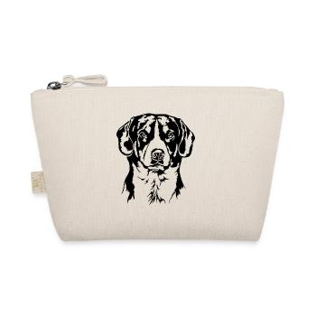 Entlebucher Mountain Dog Portrait Dogs Wilsigns - Organic Pouch - nature - Front
