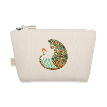 Cat with swimmer E 20 - Organic Pouch - nature - Front