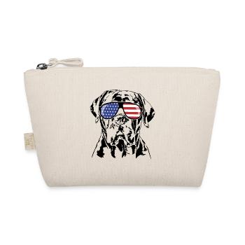 CANE CORSO ITALIANO America Flag Lunettes Wilsigns - Trousse biologique - nature - Devant