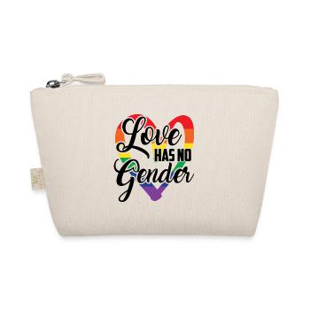 Love has no gender - Bio-Täschchen - Natur - Vorne