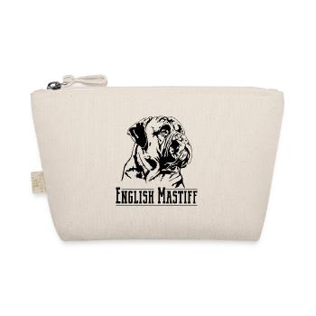 ENGLISH MASTIFF Bullmastiff canine dog Wilsigns - Organic Pouch - nature - Front