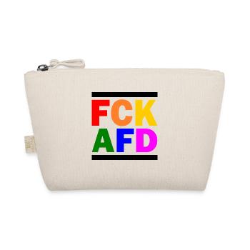 Fck afd - Bio-Täschchen - Natur - Vorne