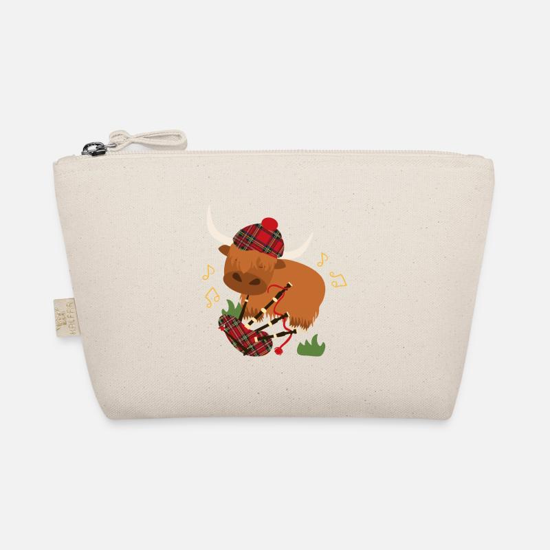 Cornemuse de jeu Highland Cattle - Orange - Trousse biologique - nature