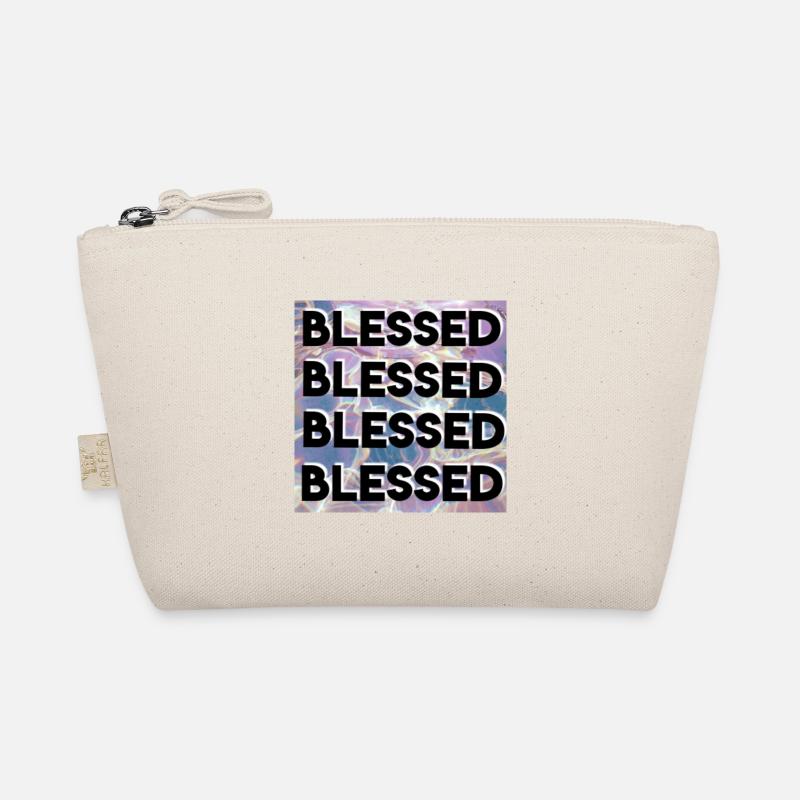 Blessed - christliches Design Bio-Täschchen