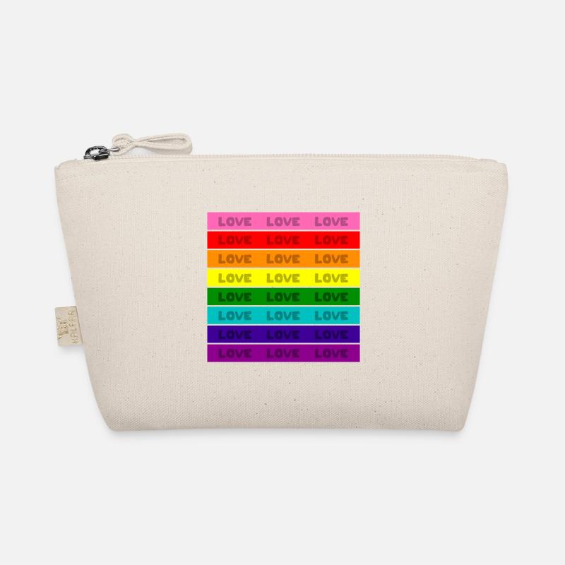 Dear Rainbow Flag Organic Pouch