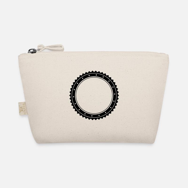 circle emblem Organic Pouch