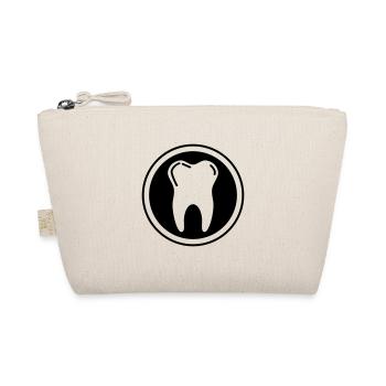 Tooth icon symbol - Organic Pouch - nature - Front