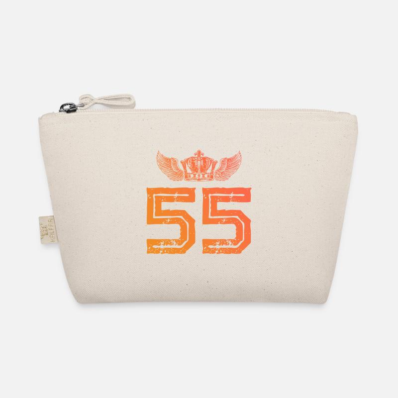 55 Number crown Organic Pouch