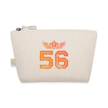 56 Number crown - Organic Pouch - nature - Front
