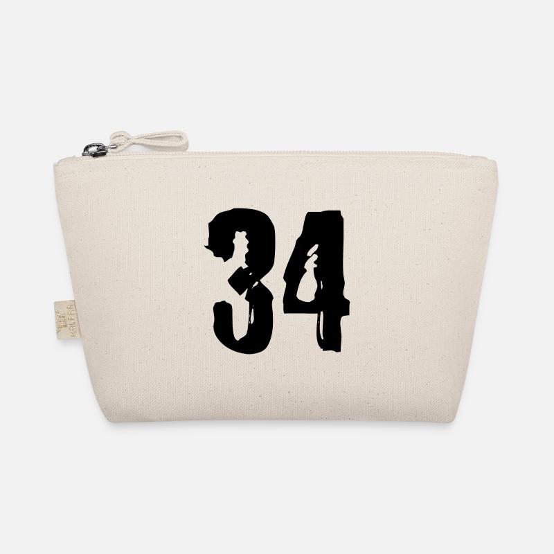 34 number jersey Organic Pouch