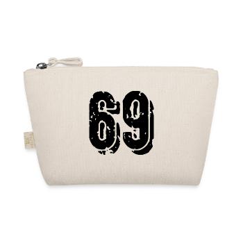 69 Zahl Trikot - Bio-Täschchen - Natur - Vorne