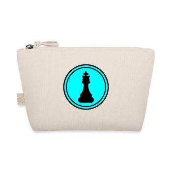 Chess piece King - Organic Pouch - nature - Front