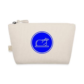 Chicken icon symbol - Organic Pouch - nature - Front