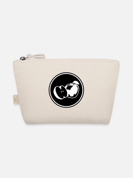 Apple icon vitamins - Organic Pouch - nature - Front