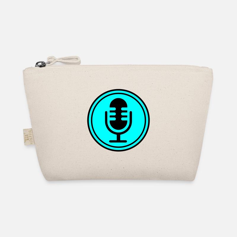 Microphone icon Organic Pouch