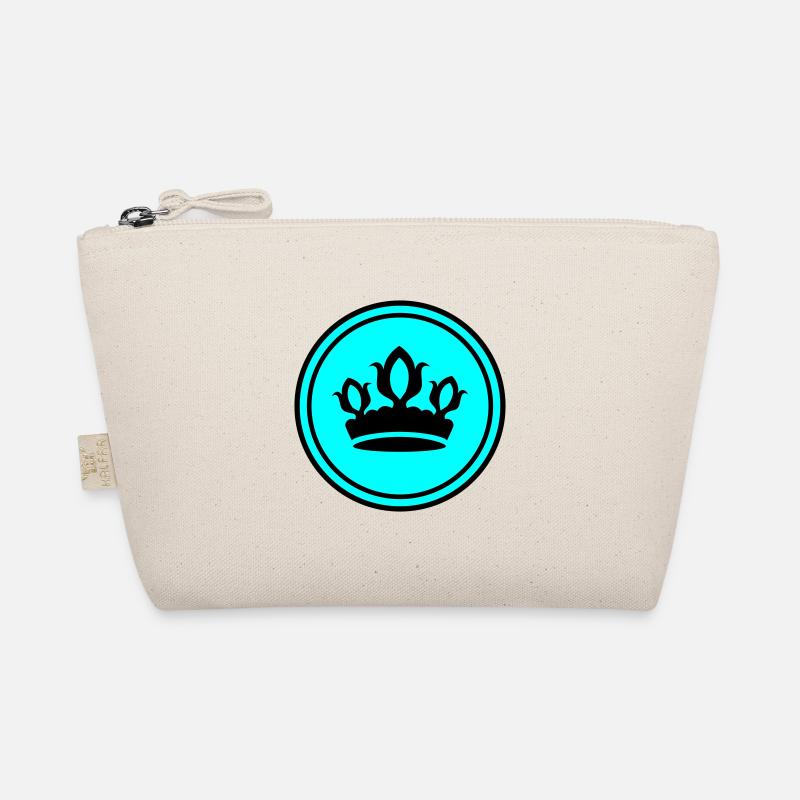 Crown Silhouette Organic Pouch