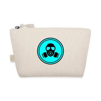 Gas mask symbol - Organic Pouch - nature - Front