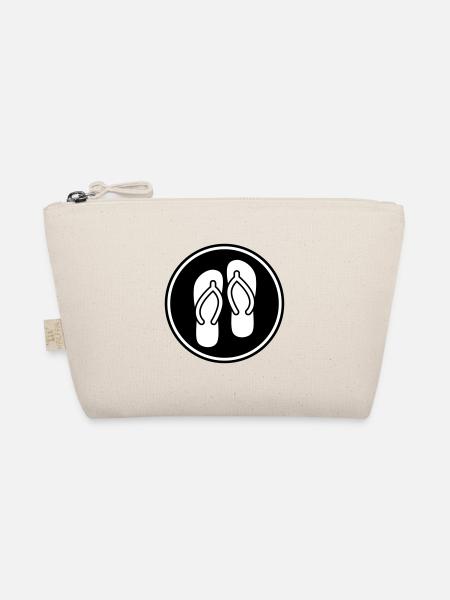Flip-flops icon - Organic Pouch - nature - Front