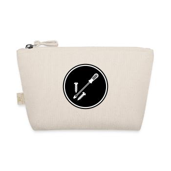 Screwdriver Symbol - Organic Pouch - nature - Front