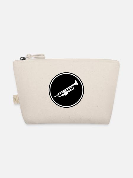 trumpet music - Organic Pouch - nature - Front