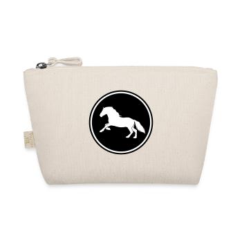 Pferd Horse icon - Bio-Täschchen - Natur - Vorne