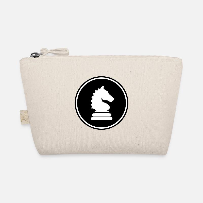 horse chess piece Organic Pouch