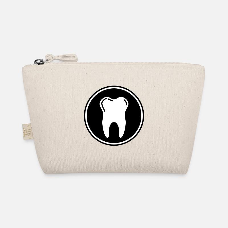 Tooth icon symbol Organic Pouch