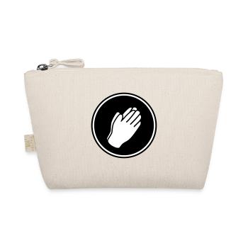 Hands icon - Organic Pouch - nature - Front