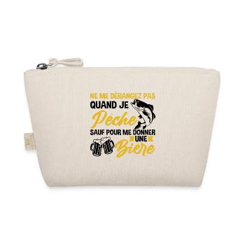 Ne me dérangez pas quand je pêche humour cadeau - Trousse biologique - nature - Devant