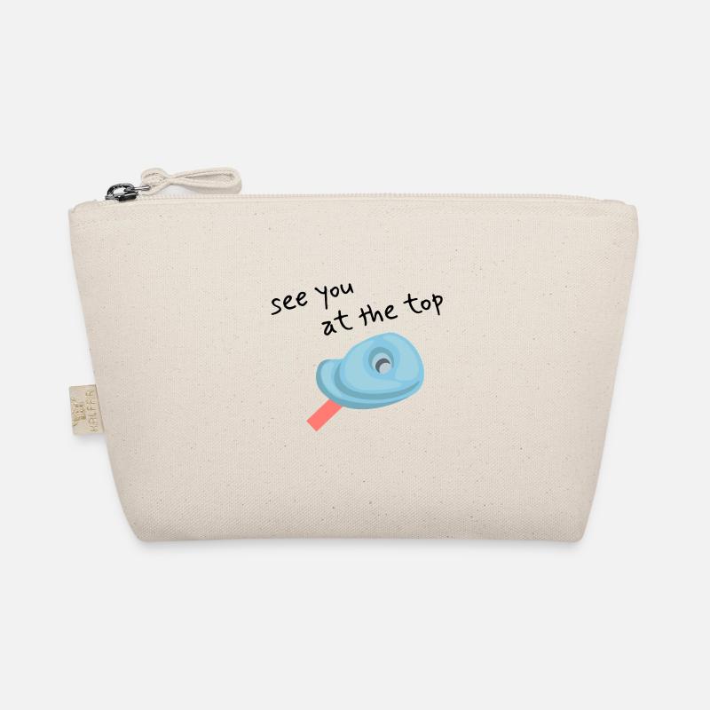 Funny Boulder Tshirt Organic Pouch