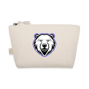 Polar Bear Head Polar Bear - Organic Pouch - nature - Front