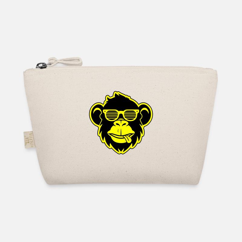 Tête de singe lunettes de soleil Party Trousse biologique