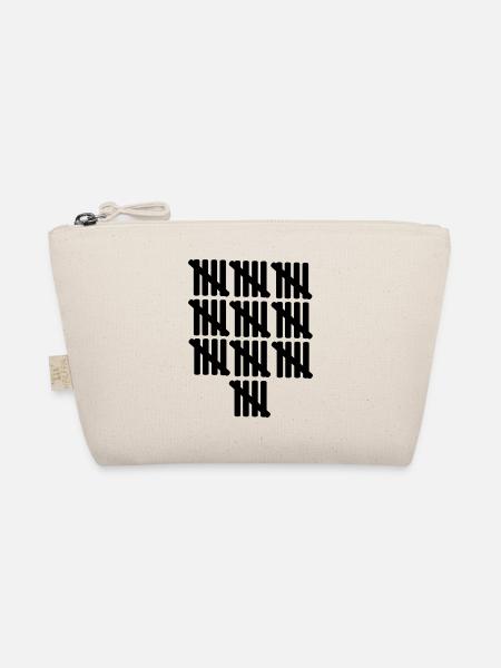 50 – birthday - Organic Pouch - nature - Front