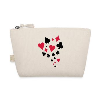 Poker - Bio-Täschchen - Natur - Vorne