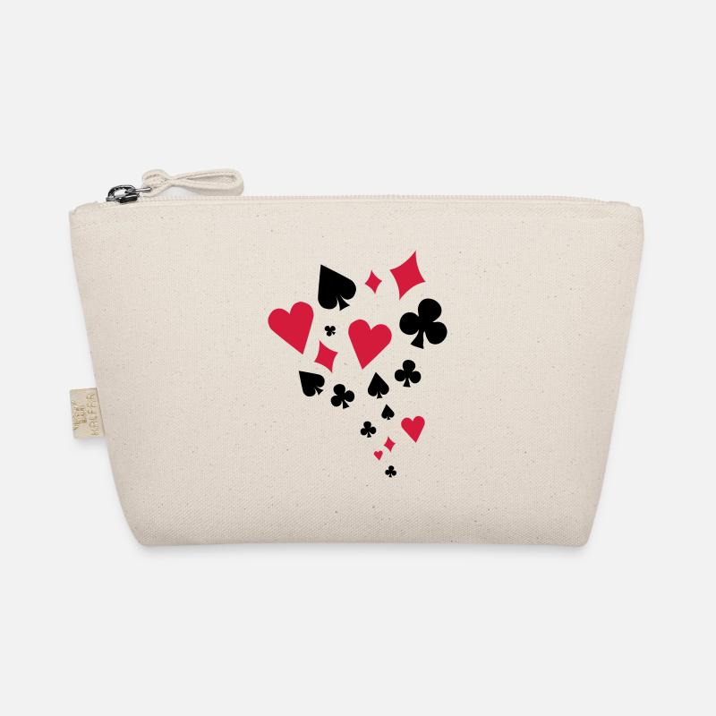 Poker - Bio-Täschchen - Natur