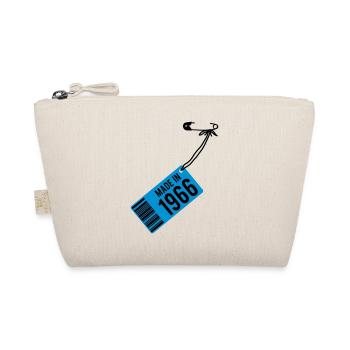 Birthday T-Shirt 1966 - Organic Pouch - nature - Front