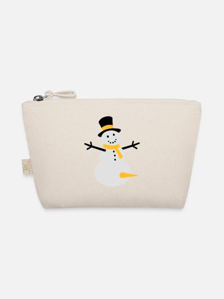 Snow fun - Organic Pouch - nature - Front