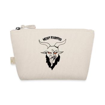 Merry Krampus - Bio-Täschchen - Natur - Vorne