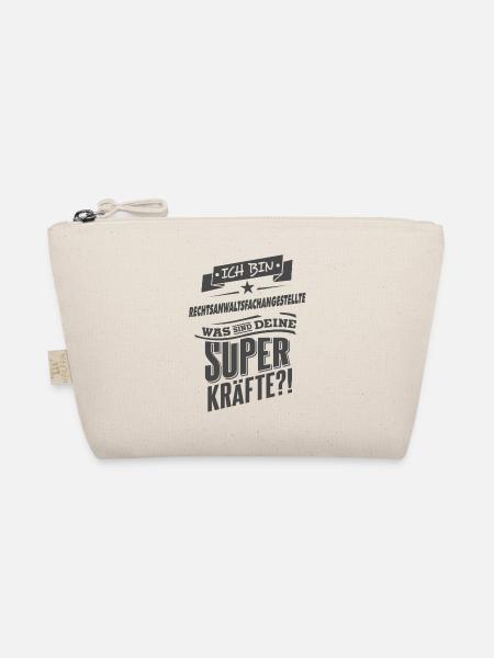 NEU Superpower Rechtsanwaltsfachangestellte - Bio-Täschchen - Natur