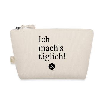 Ich mach's täglich! - Bio-Täschchen - Natur - Vorne