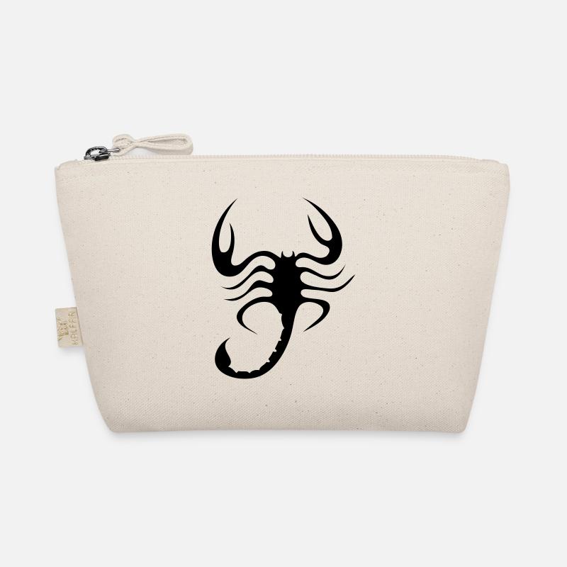 tribal scorpion Bio-Täschchen
