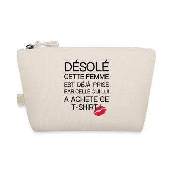 desole femme prise - Trousse biologique - nature - Devant