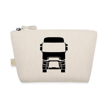 Truck Front LKW Fahrerhaus vorn - Bio-Täschchen - Natur - Vorne