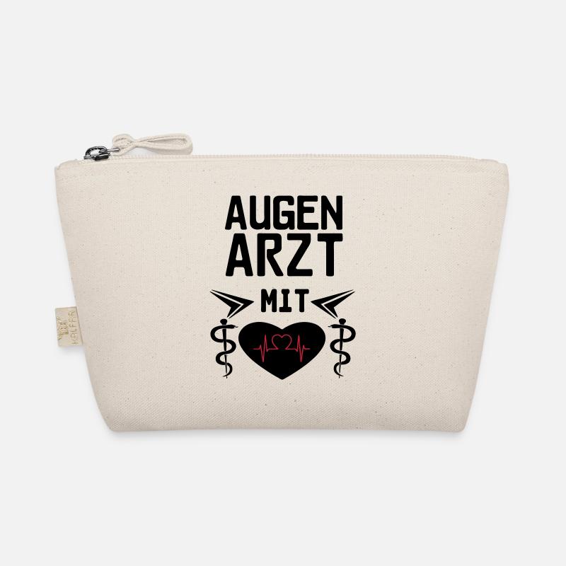 Augenarzt mit Herz Geschenk Bio-Täschchen