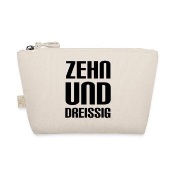 zehnunddreissig - Bio-Täschchen - Natur - Vorne
