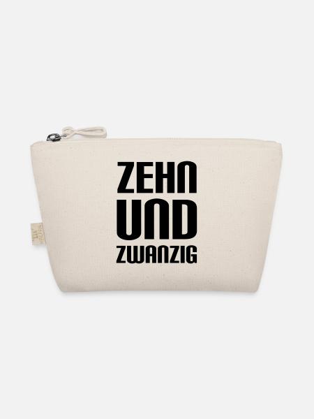 zehnundzwanzig = 30 Jahre Geburtstag - Bio-Täschchen - Natur - Vorne